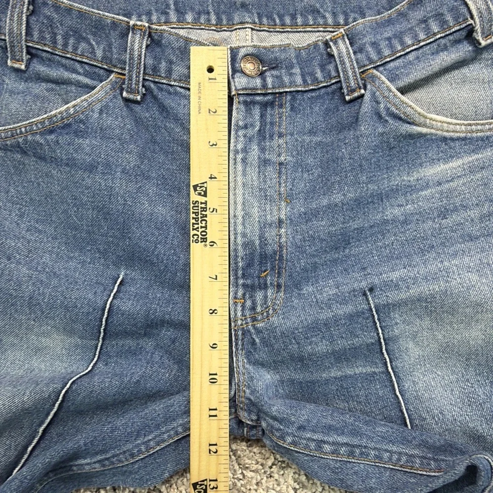 Vintage 80's Levi's 684 Orange Tab Bell Faded Denim‎ Jeans 36x33 (Fits 33x28)